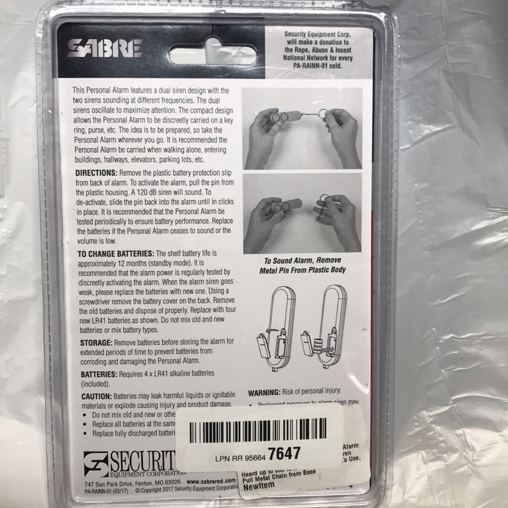 Alarm key ring - Picture 6 of 8